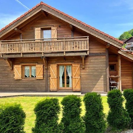 Le Chalet Du Pere Michel, Jacuzzi, Sauna, Jardin La Bresse Bagian luar foto