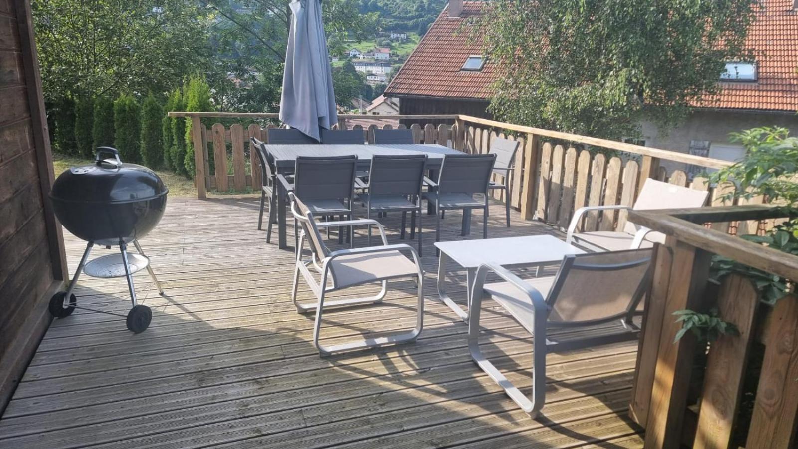 Le Chalet Du Pere Michel, Jacuzzi, Sauna, Jardin La Bresse Bagian luar foto