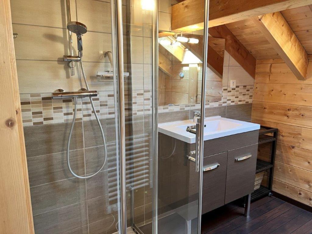 Le Chalet Du Pere Michel, Jacuzzi, Sauna, Jardin La Bresse Bagian luar foto