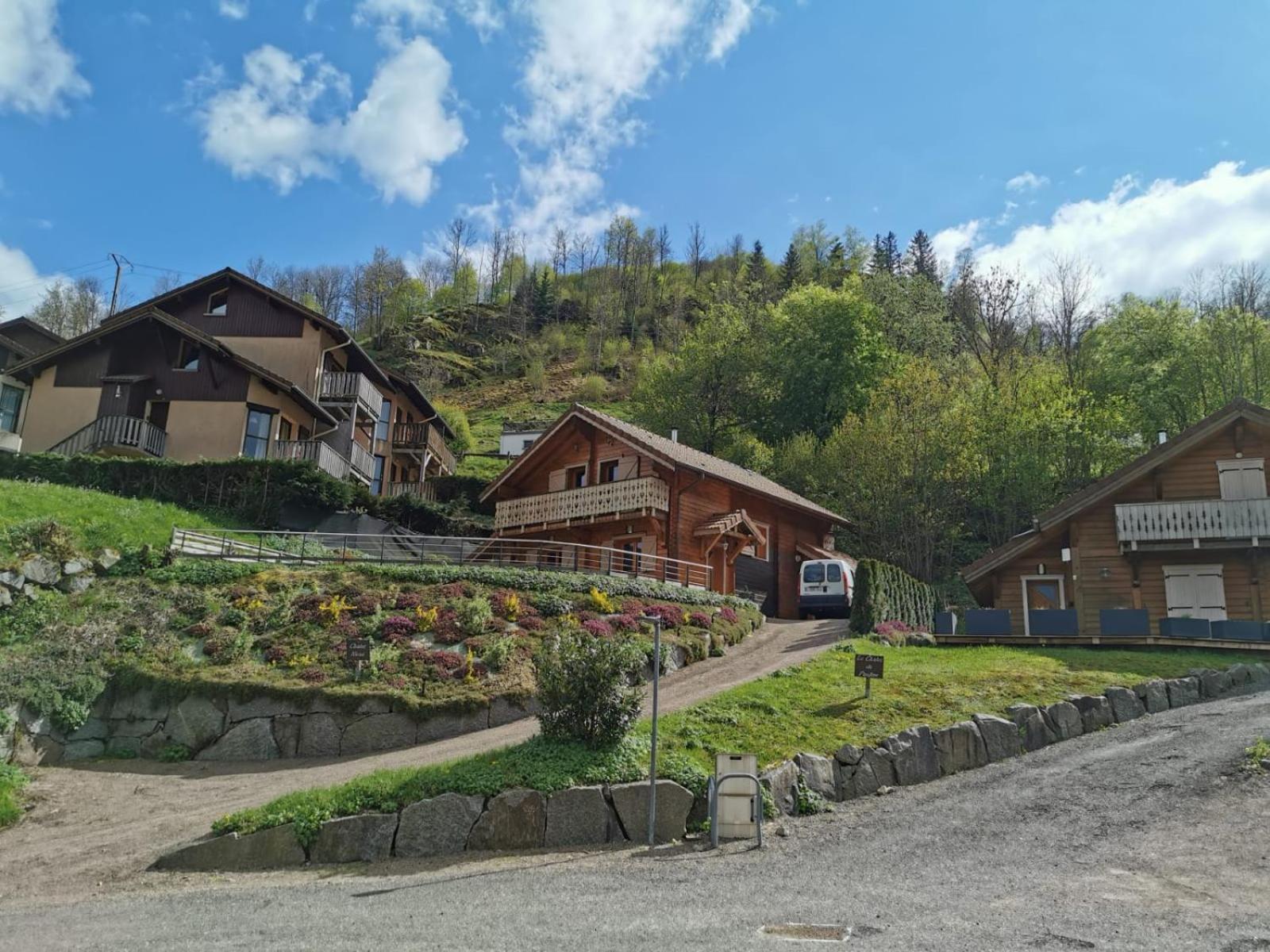 Le Chalet Du Pere Michel, Jacuzzi, Sauna, Jardin La Bresse Bagian luar foto