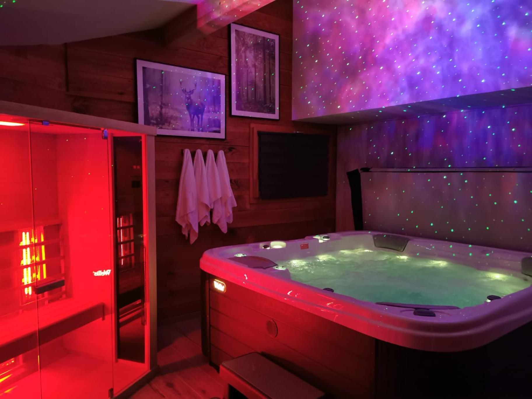 Le Chalet Du Pere Michel, Jacuzzi, Sauna, Jardin La Bresse Bagian luar foto