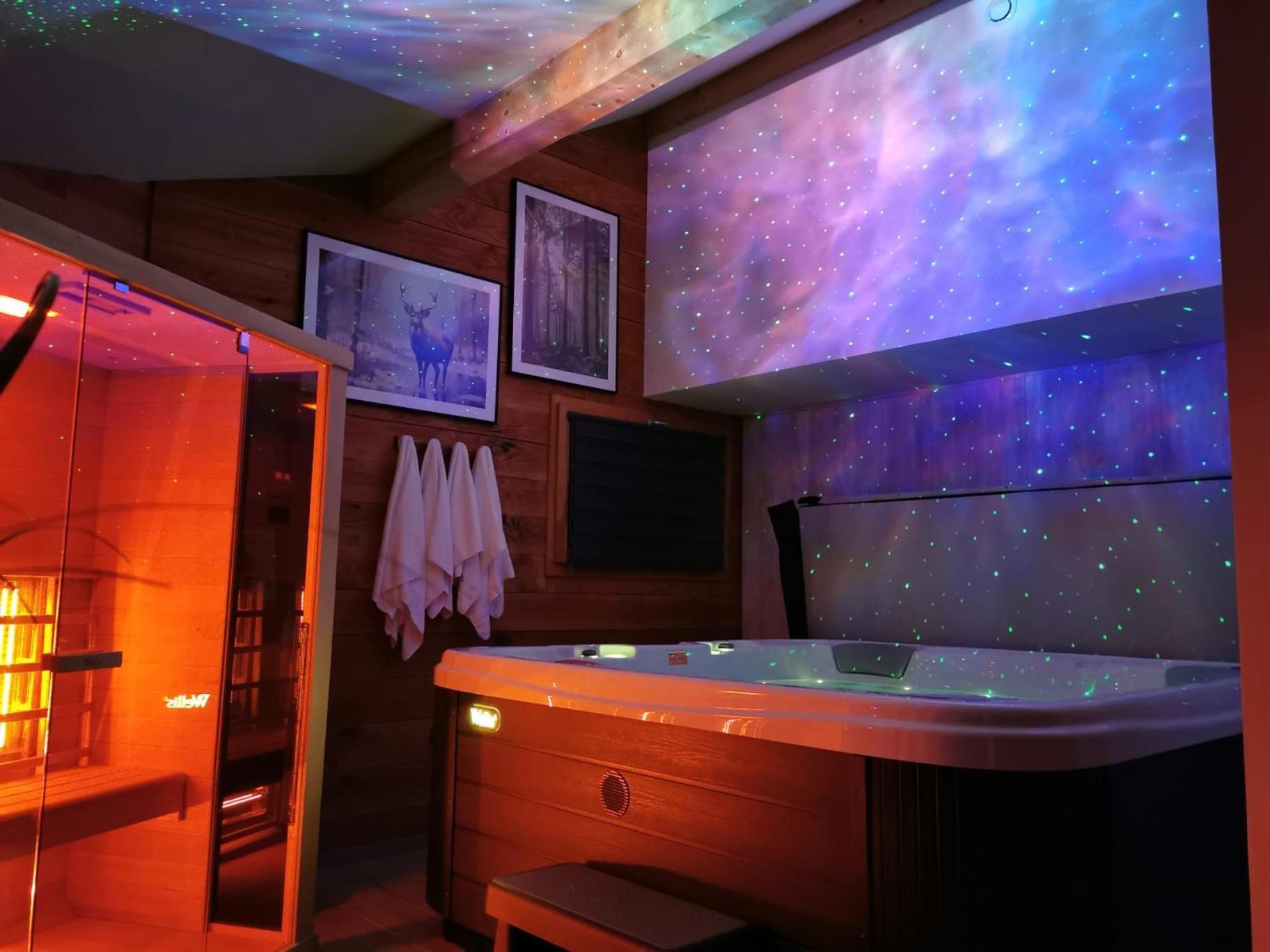 Le Chalet Du Pere Michel, Jacuzzi, Sauna, Jardin La Bresse Bagian luar foto