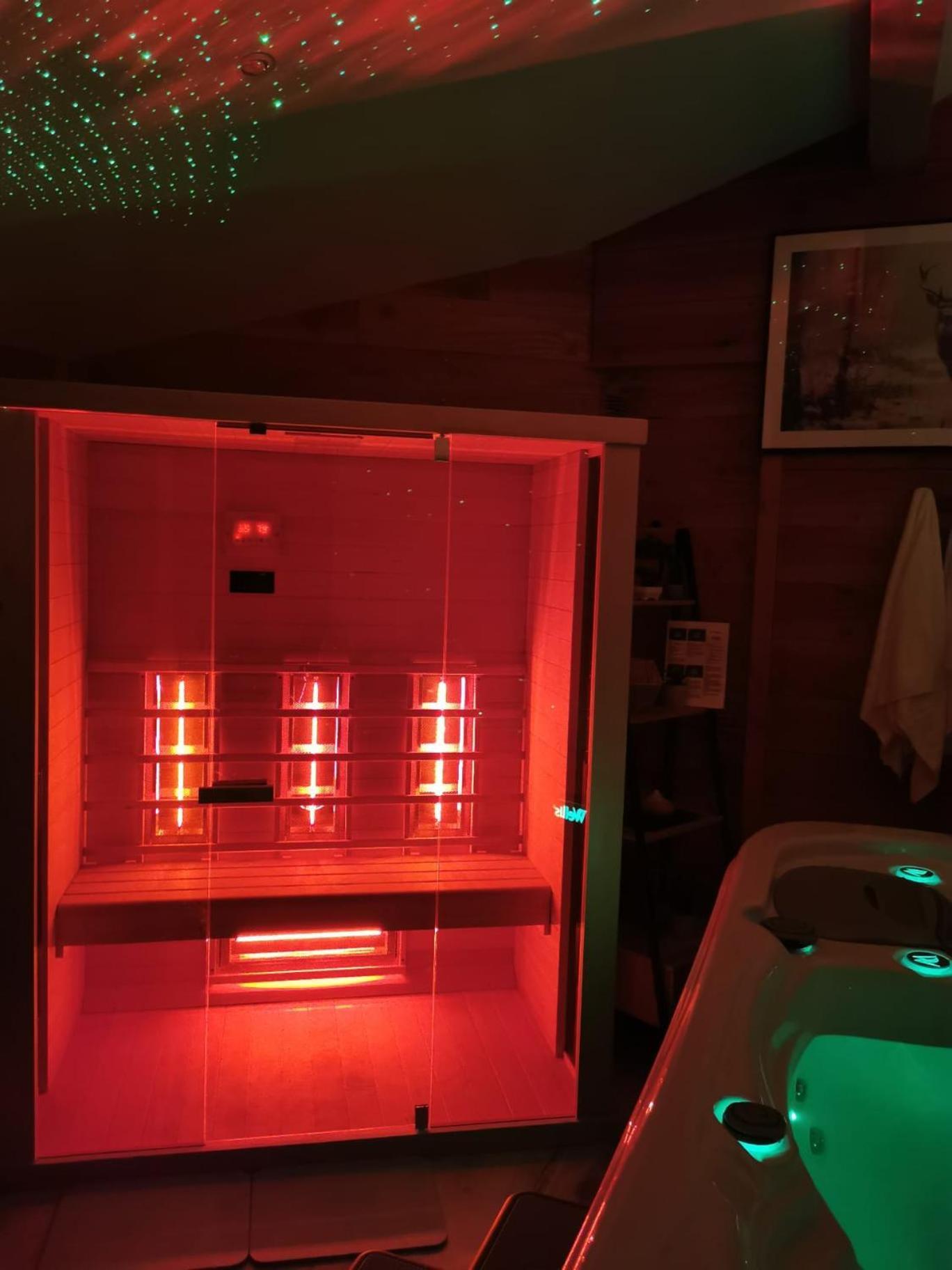 Le Chalet Du Pere Michel, Jacuzzi, Sauna, Jardin La Bresse Bagian luar foto