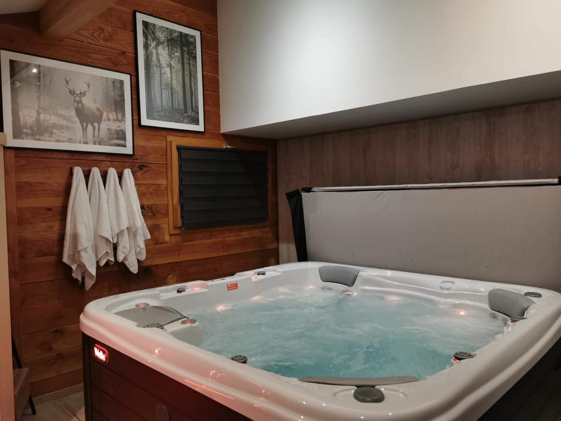 Le Chalet Du Pere Michel, Jacuzzi, Sauna, Jardin La Bresse Bagian luar foto
