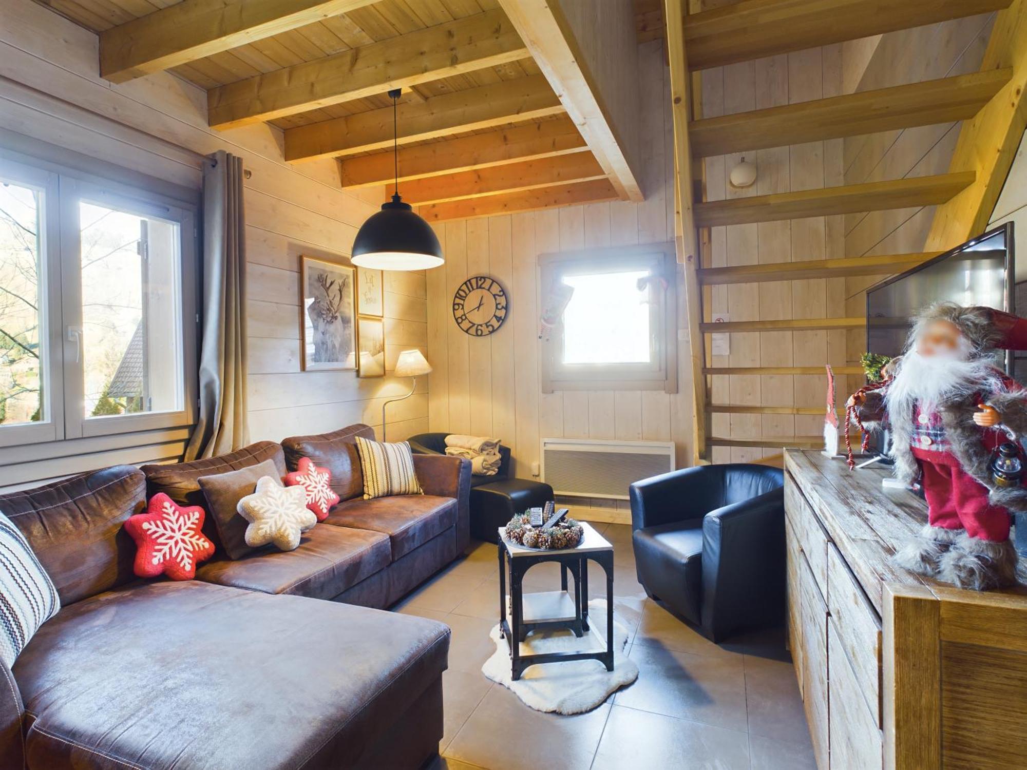 Le Chalet Du Pere Michel, Jacuzzi, Sauna, Jardin La Bresse Bagian luar foto
