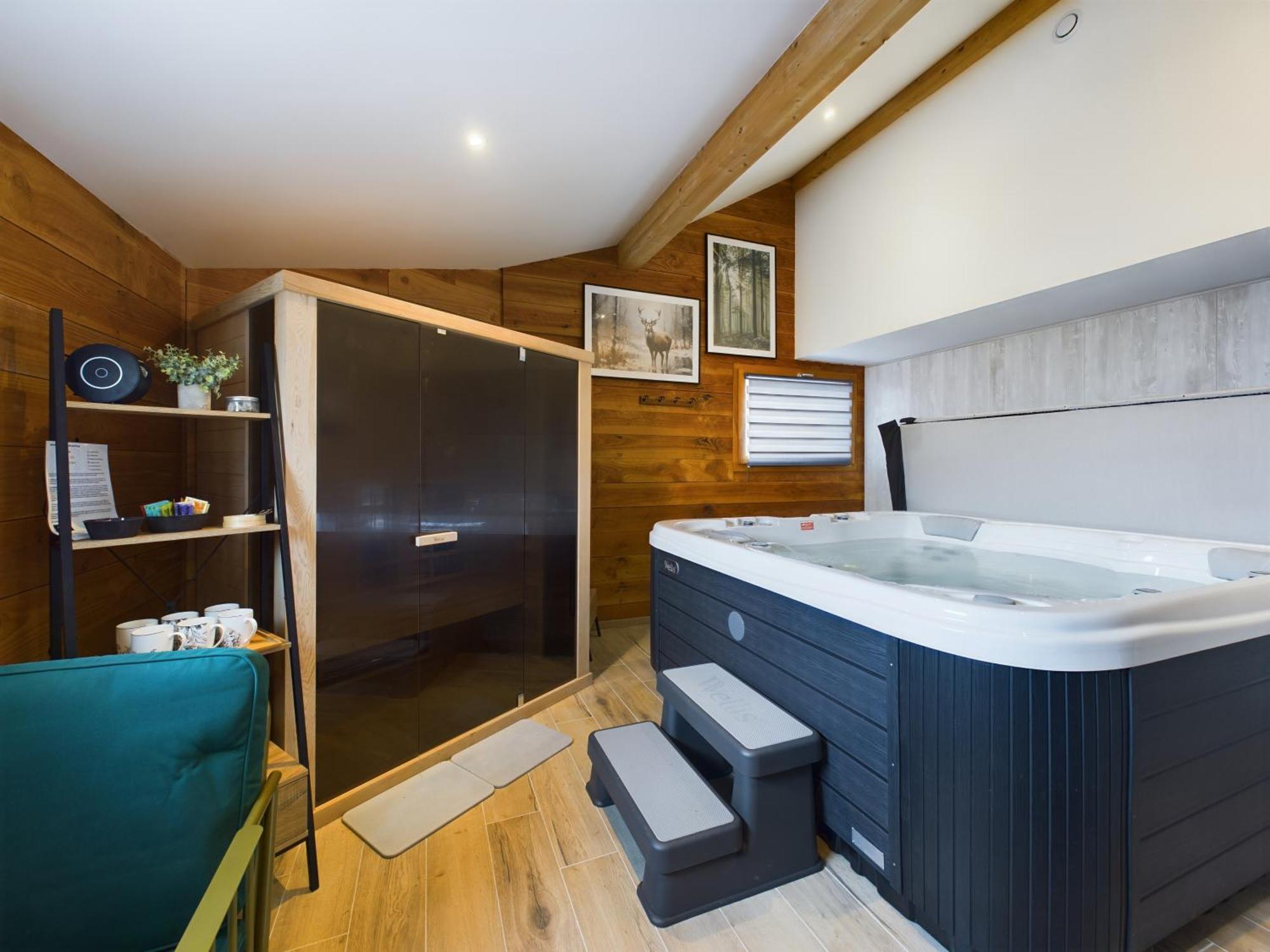 Le Chalet Du Pere Michel, Jacuzzi, Sauna, Jardin La Bresse Bagian luar foto